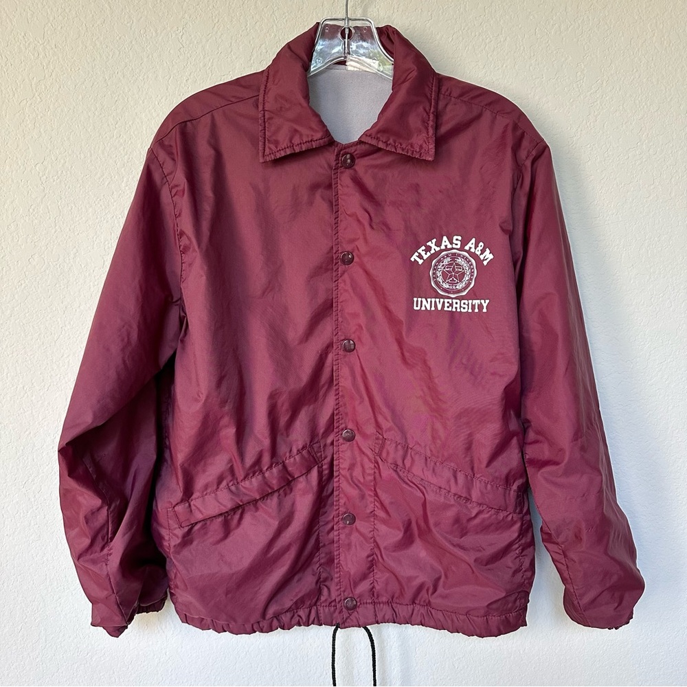 Vintage Texas A&M University Unisex Windbreaker S